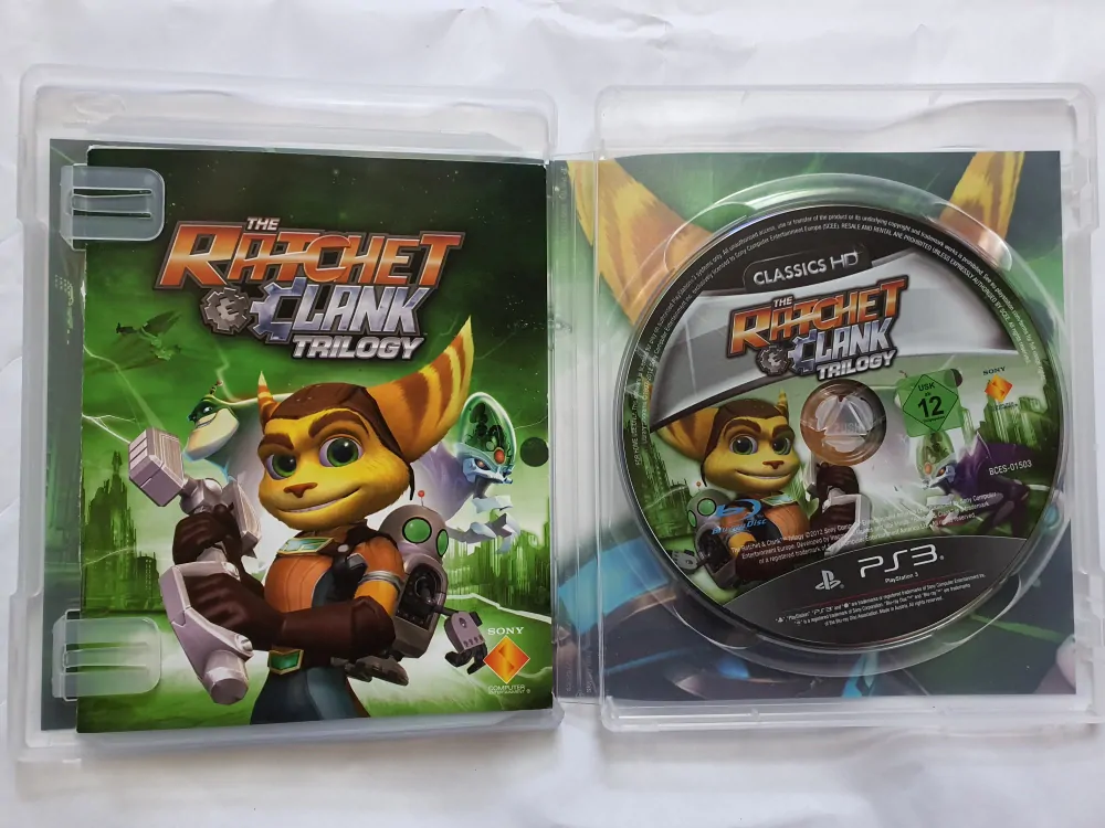 THE RATCHET AND CLANK TRILOGY - EN-