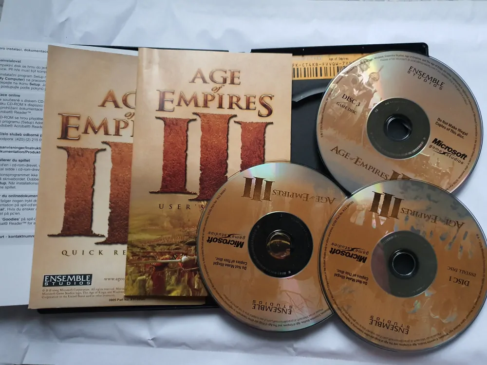 AGE OF EMPIRES 3 -EN-
