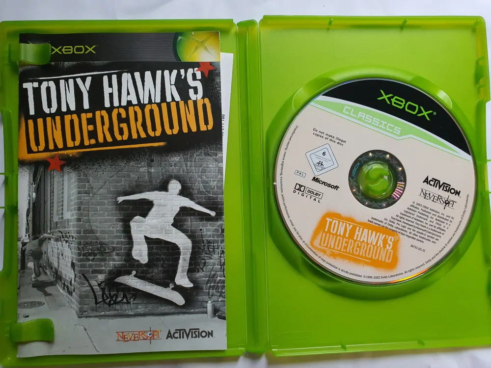 TONY HAWK'S UNDERGROUND - CLASSICS -