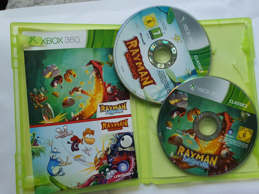 RAYMAN DOUBLE PACK -EN-