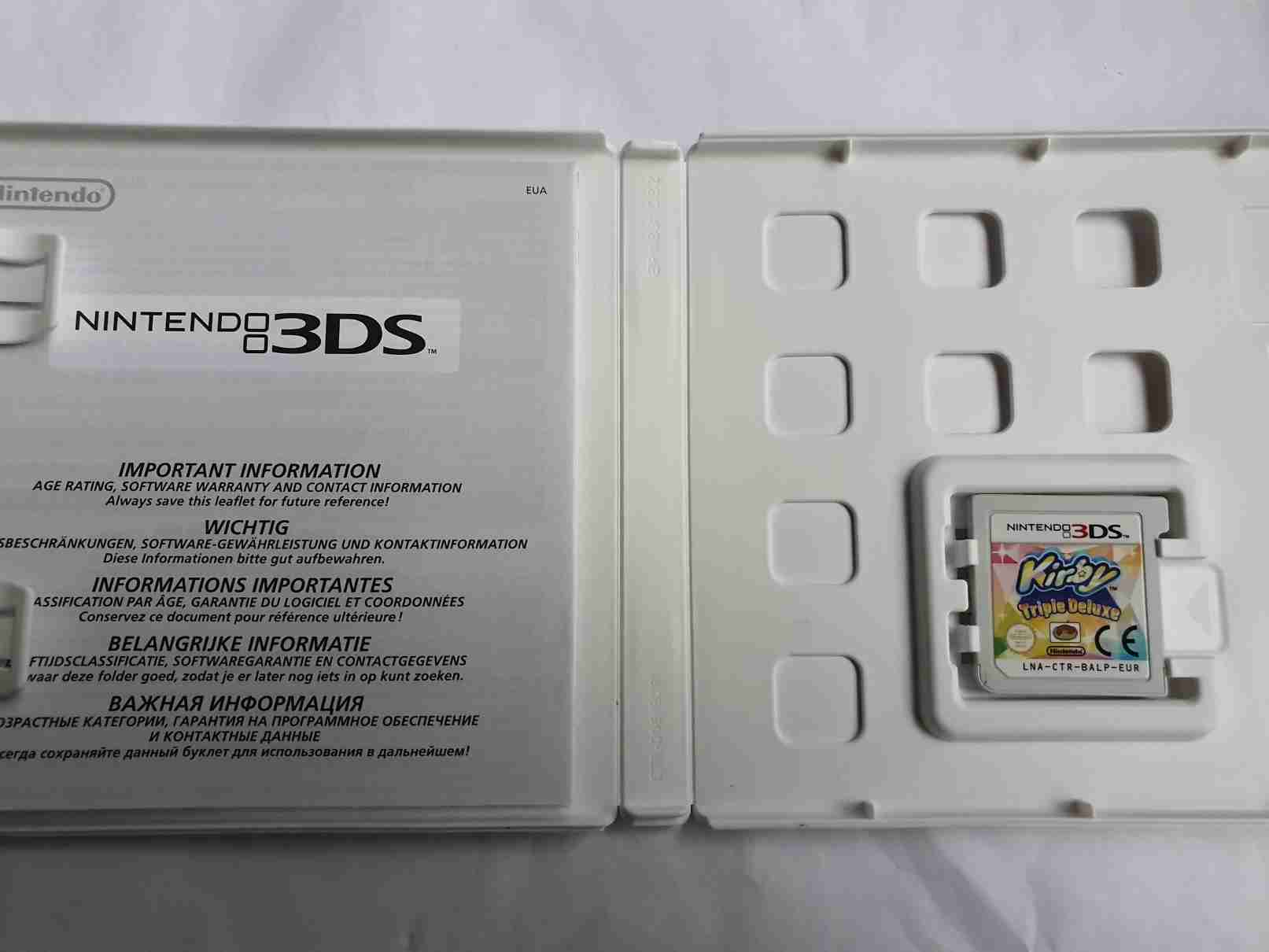 KIRBY TRIPLE DELUXE-EN-