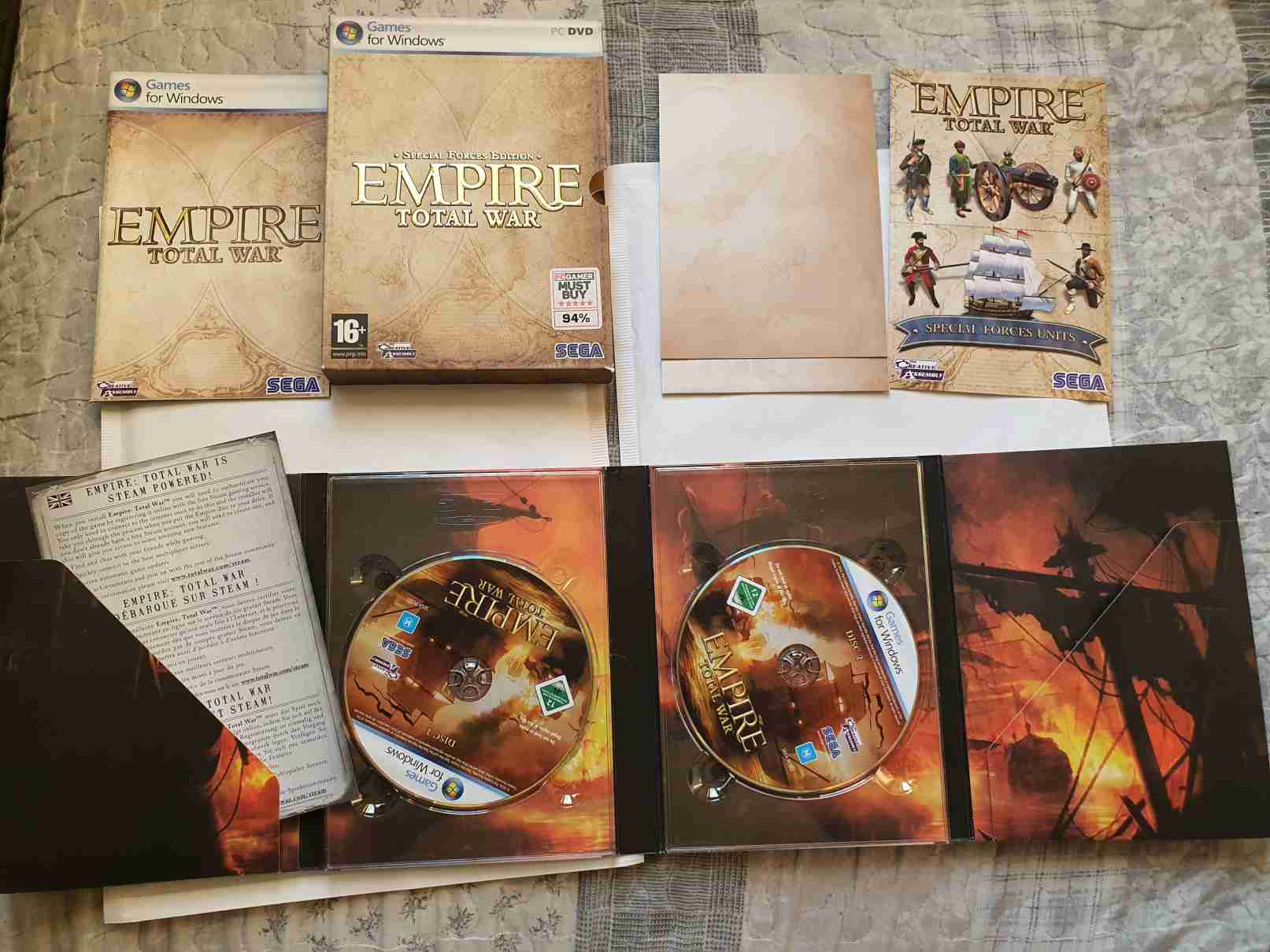 EMPIRE TOTAL WAR -SPECIAL FORCES EDITION