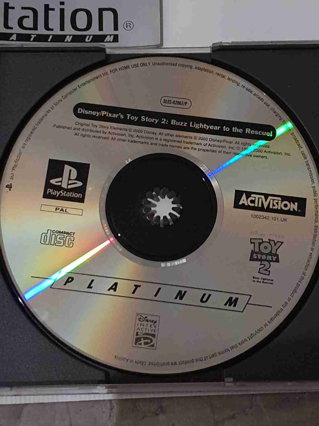 DISNEY PIXAR,S TOY STORY 2 - BUZZ LIGHTYEAR TO THE RESCUE -EN- PLATINUM - 