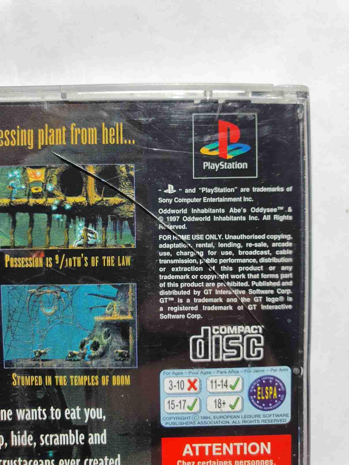 ODDWORLD - ABE,S ODDYSEE -EN-