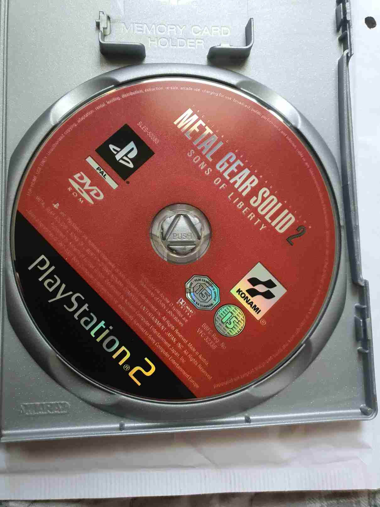 METAL GEAR SOLID 2 SONS OF LIBERTY -EN-PLATINUM 
