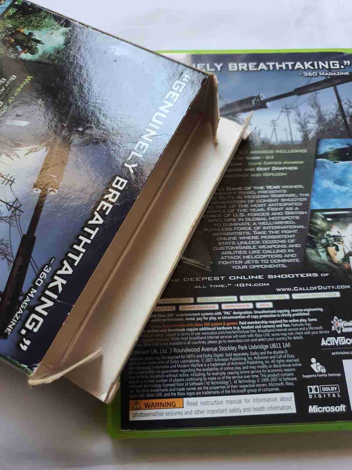 CALL OF DUTY 4 MODERN WARFARE - LIMITED COLLECTOR,S EDITION -EN-