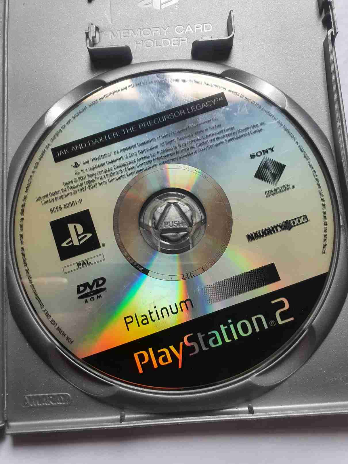 JAK AND DAXTER THE PRECURSOR LEGACY -EN- PLATINUM