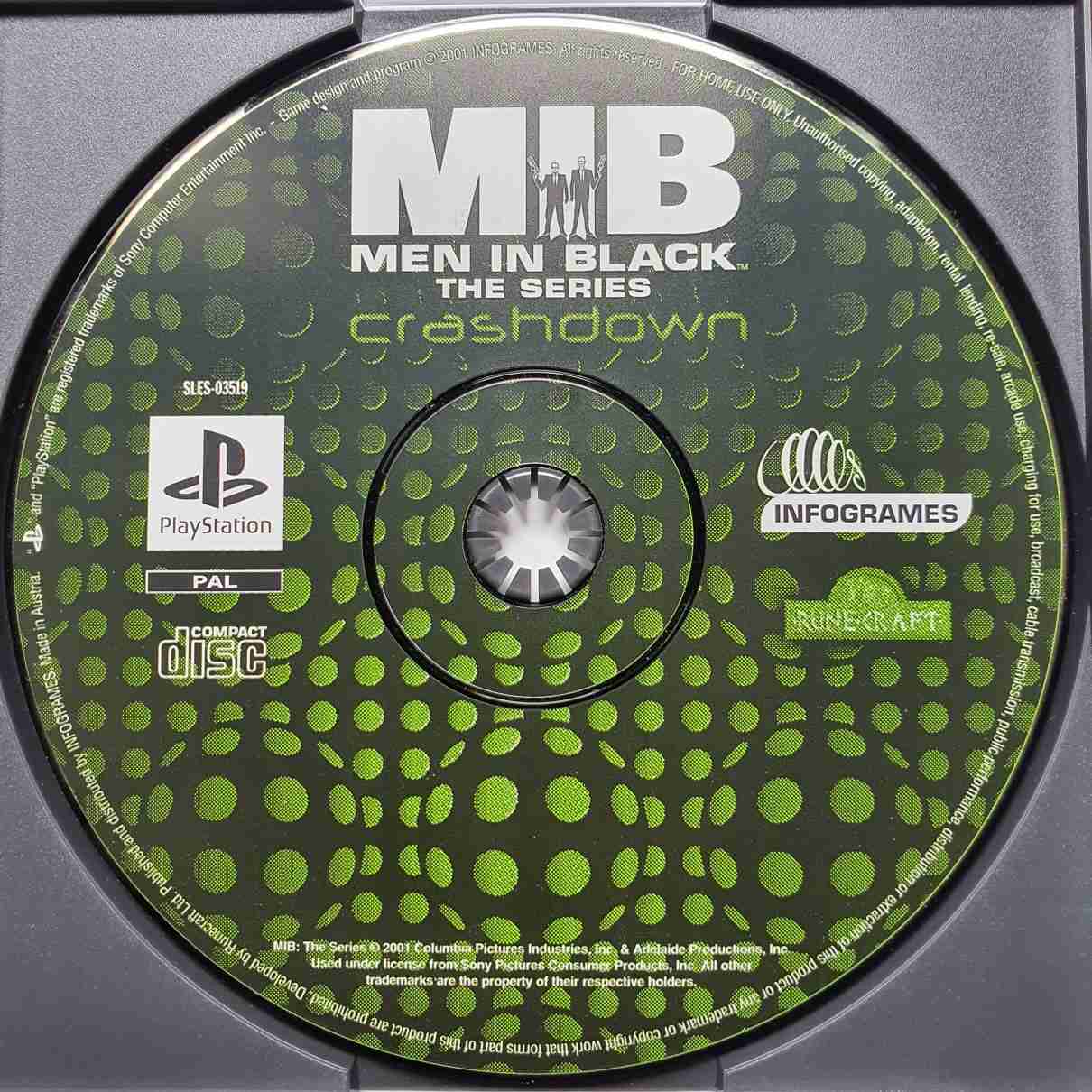 MN IN BLACK THE SERIES CRASHDOWN -EN-