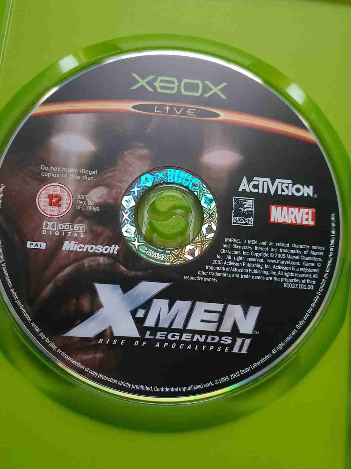 X-MEN LEGENDS 2 RISE OF APOKALYPSE 