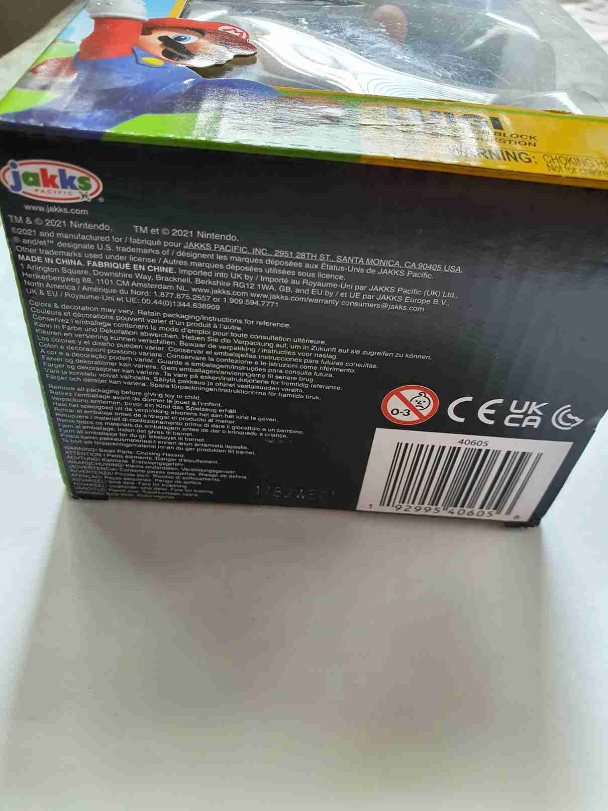 SUPER MARIO BROS -FIGURKA LUIGI - 10 CM 