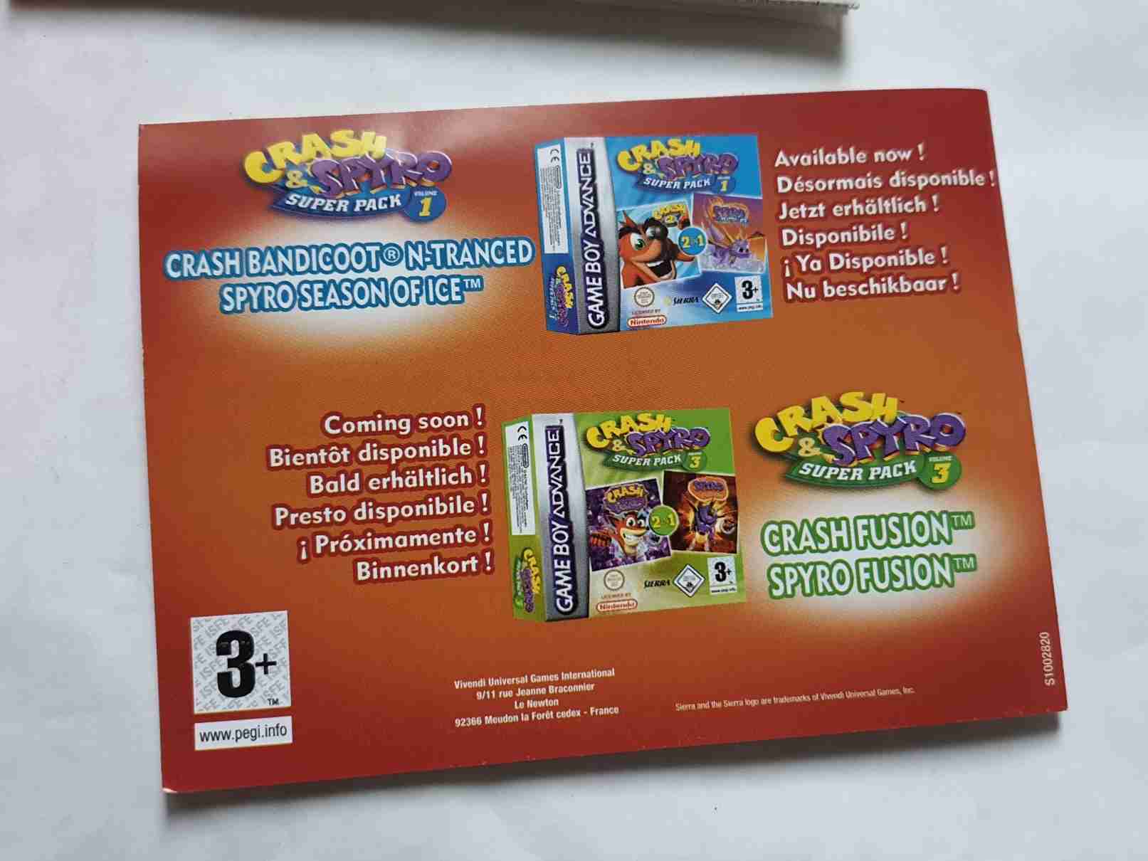CRASH AND SPYRO SUPER PACK 2