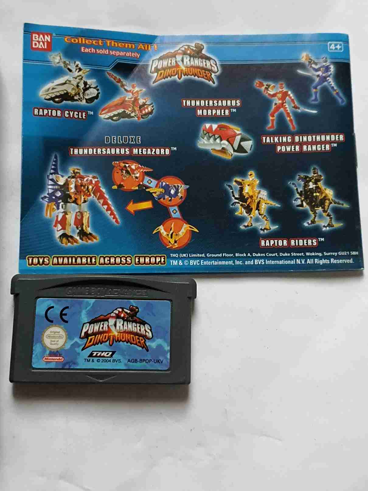 POWER RANGERS DINO THUNDER