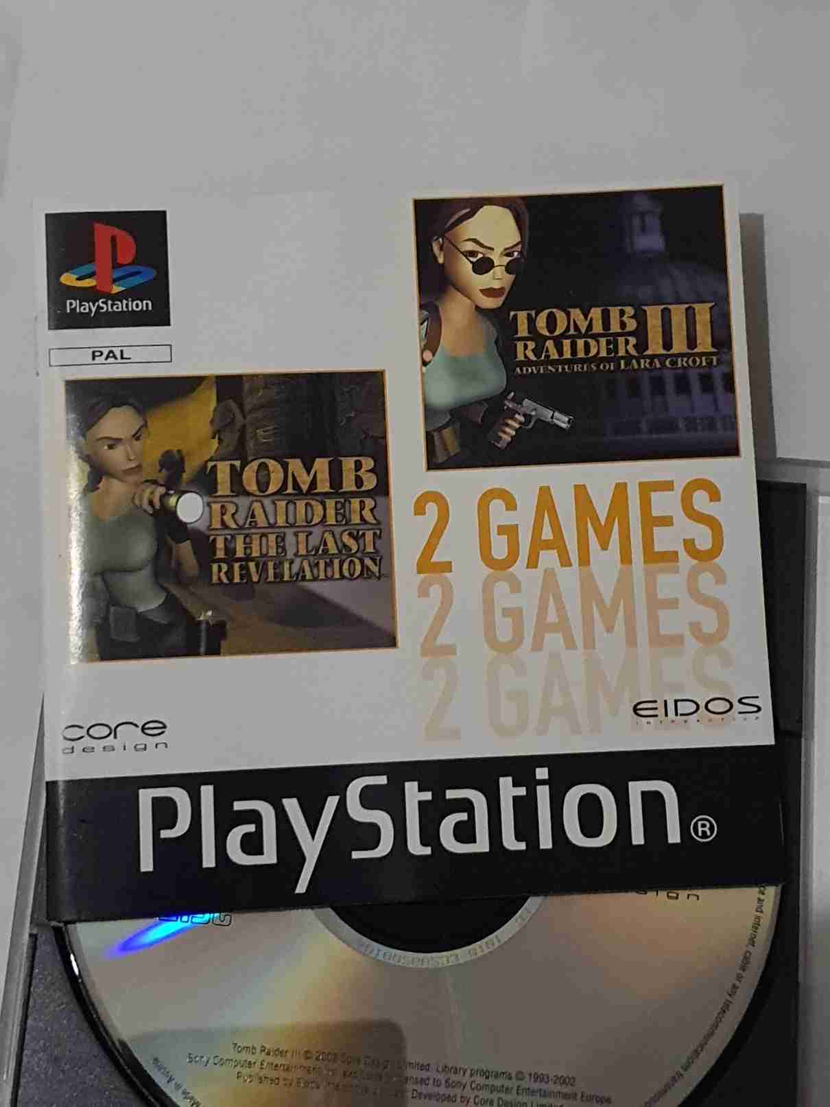TOMB RAIDER 3 + TOMB RAIDER - THE LAST REVELATION -EN-