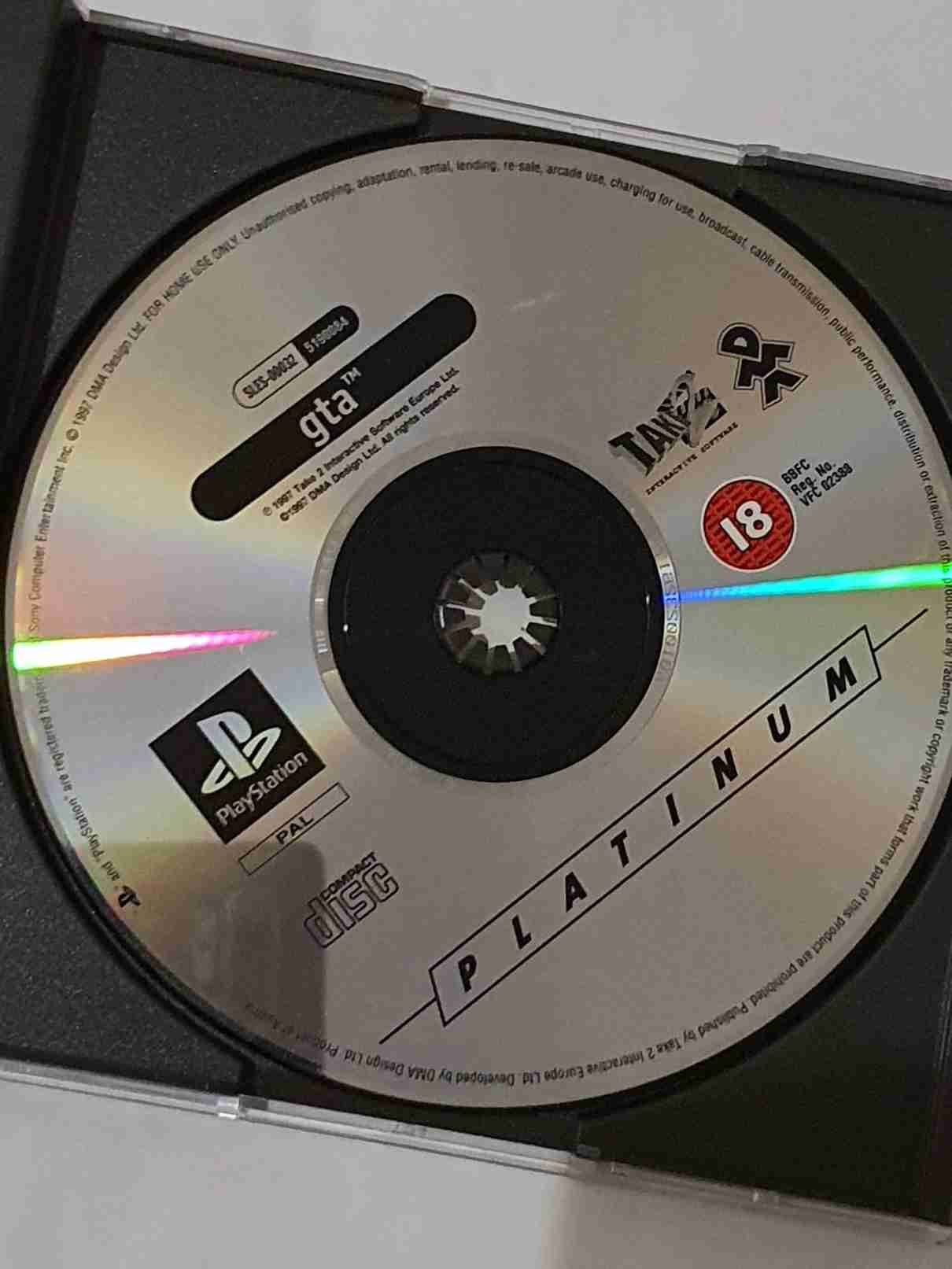 GRAND THEFT AUTO -EN-PLATINUM-