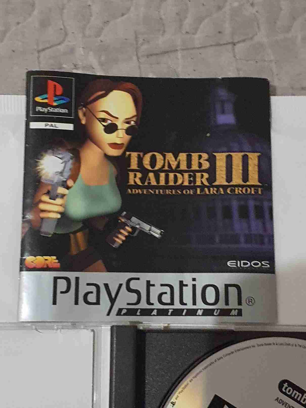 TOMB RAIDER 3 - ADVENTURES OF LARA CROFT -EN -PLATINUM-