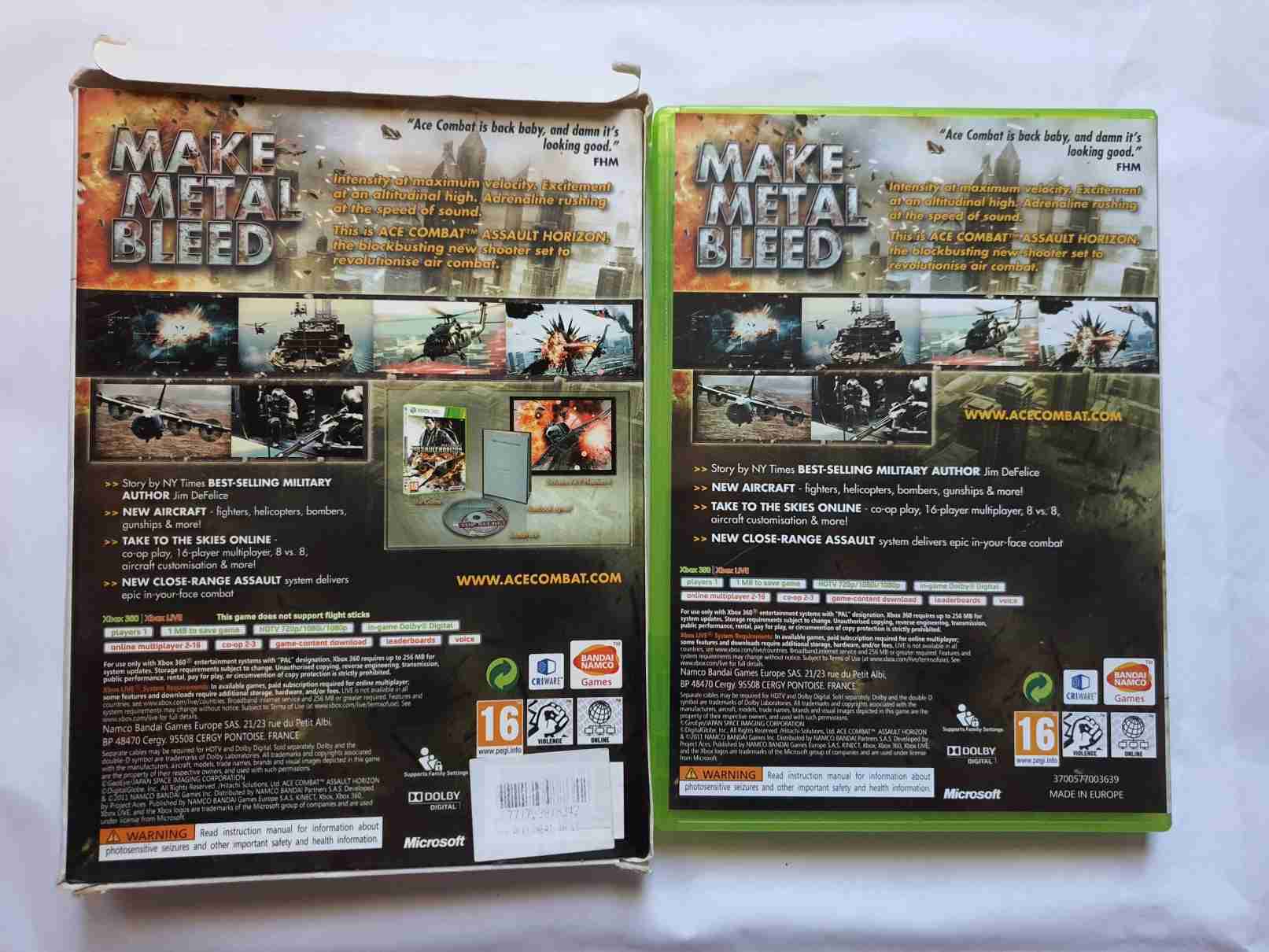 ACE COMBAT - ASSAULT HORIZON LIMITED EDITION -EN-