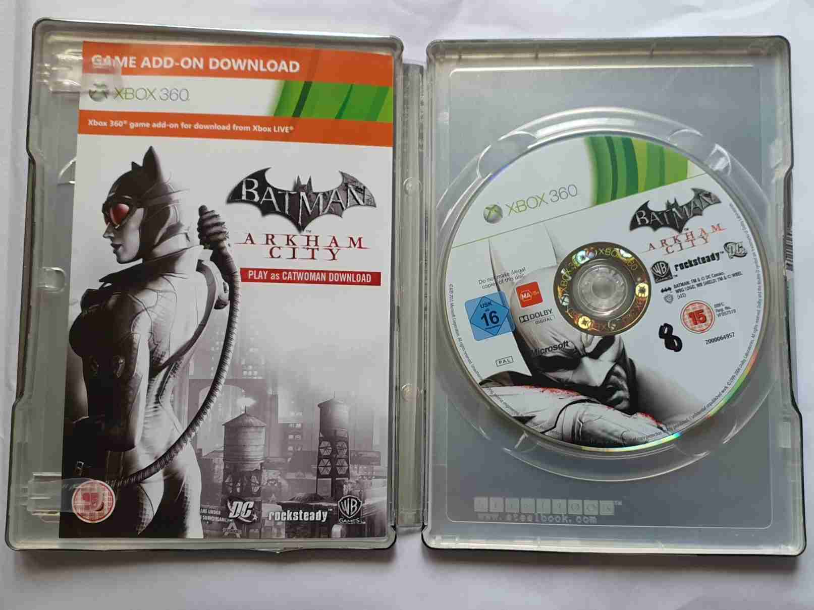 BATMAN ARKHAM CITY -EN-STEELBOOK EDITION
