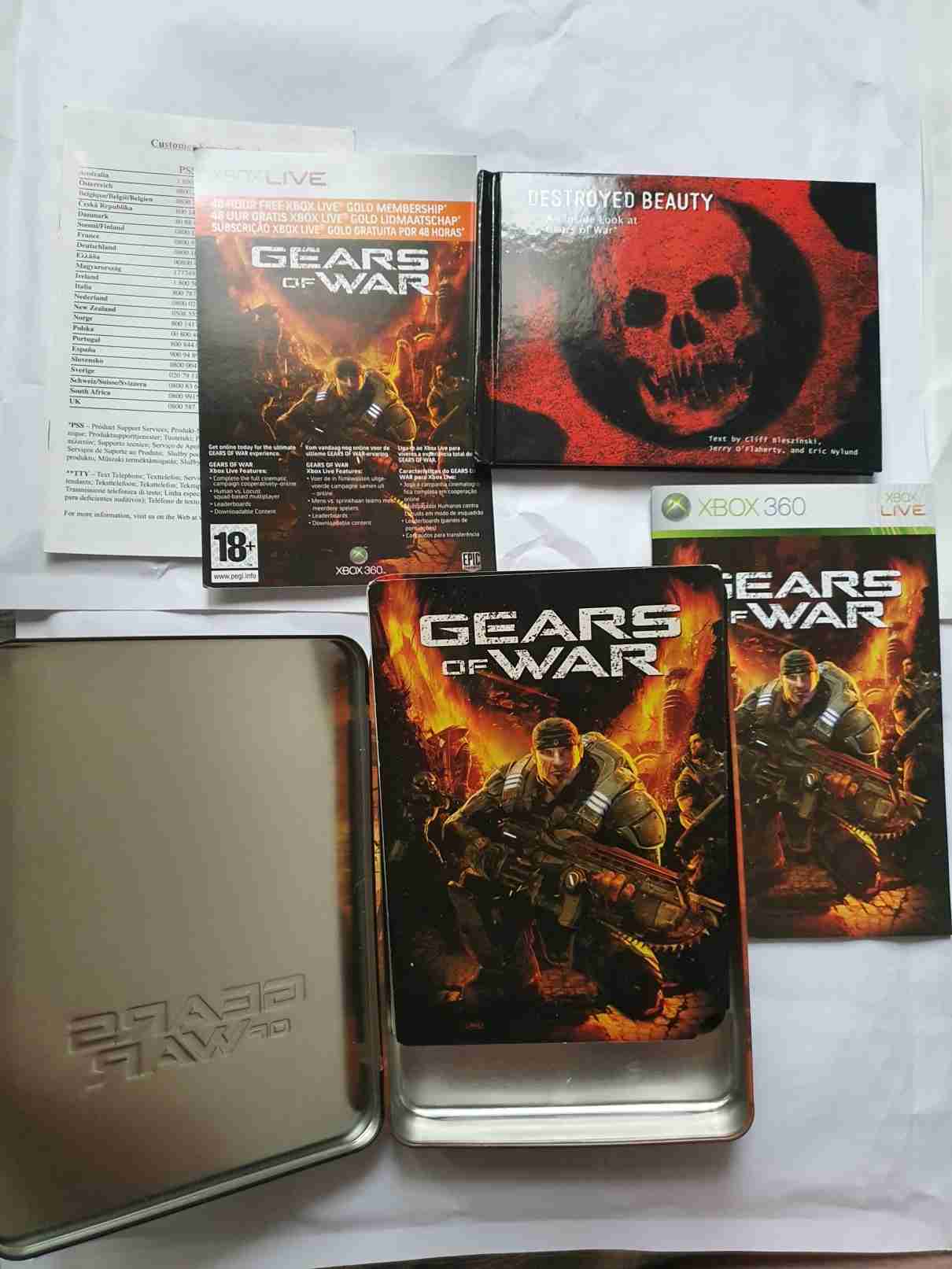 GEARS OF WAR -EN - LIMITED COLLECTOR,S EDITION-