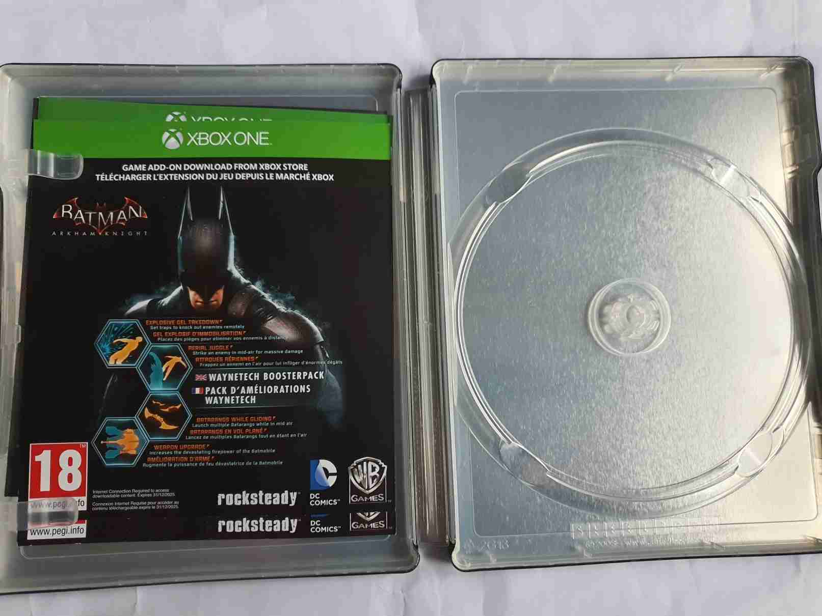 STEELBOOK-BATMAN ARKHAM KNIGHT-SPECIAL EDITION