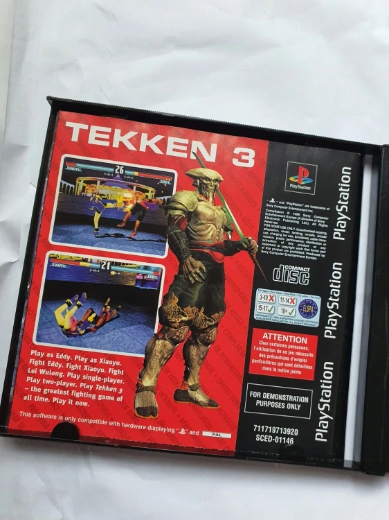 TEKKEN 3 DEMO DISC COLLECTORS EDITION