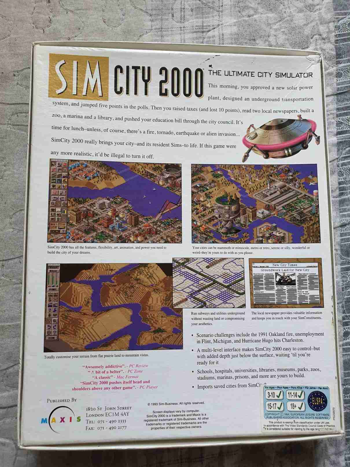 SIM CITY 2000