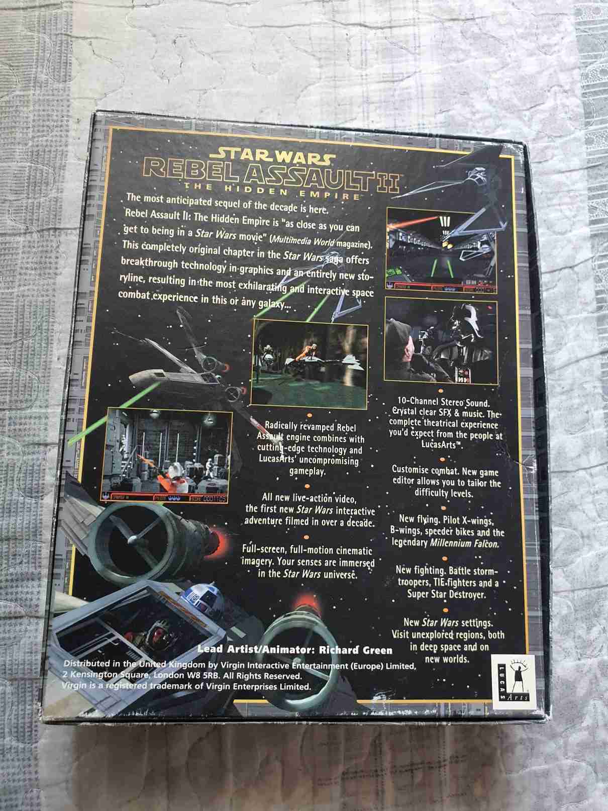 STAR WARS - REBEL ASSAULT 2 -THE HIDEN EMPIRE 