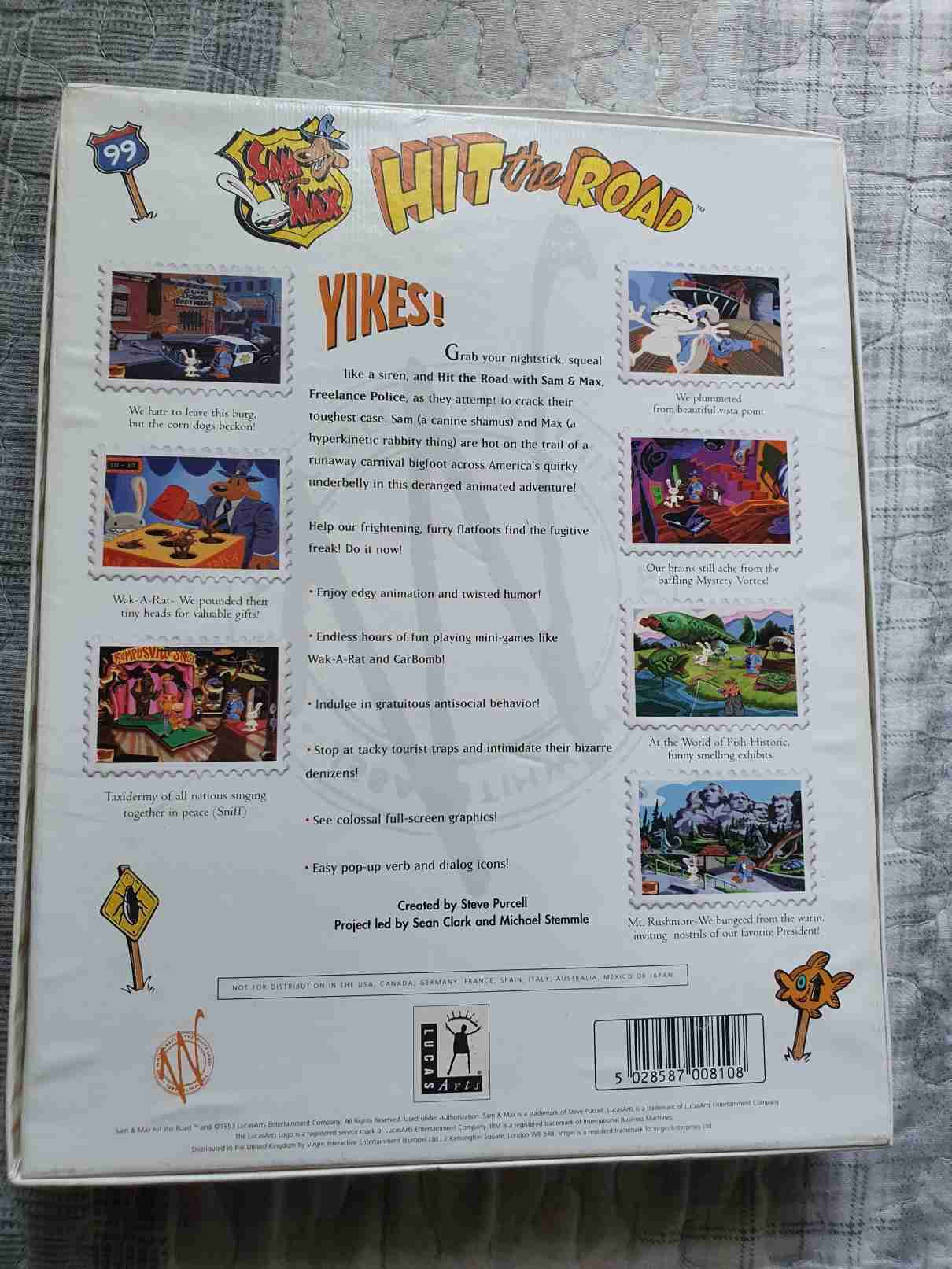 SAM AND MAX -HIT THE ROAD