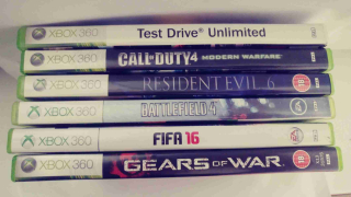 BALÍČEK 6KS HER XBOX 360-EN--