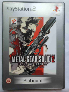 METAL GEAR SOLID 2 SONS OF LIBERTY -EN-PLATINUM 